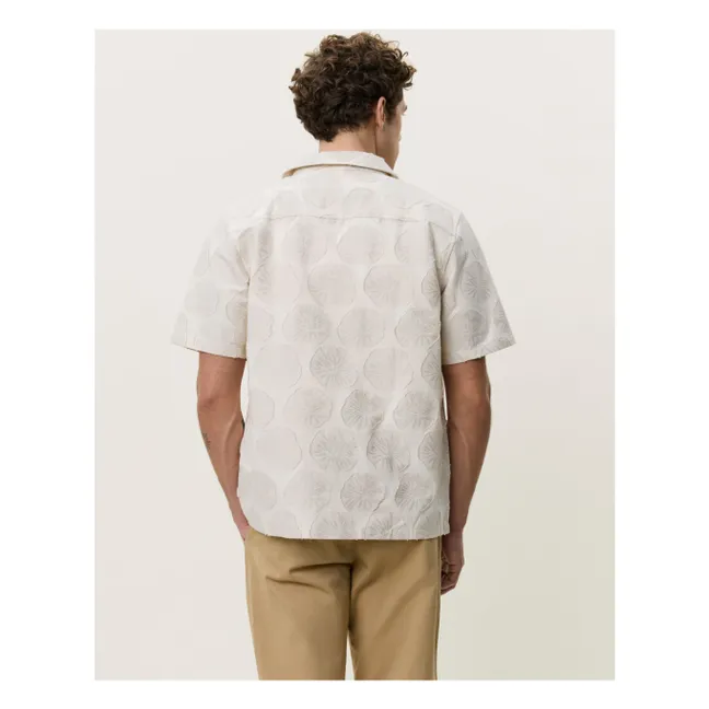 Camisa Dahlia Jacquard | Beige