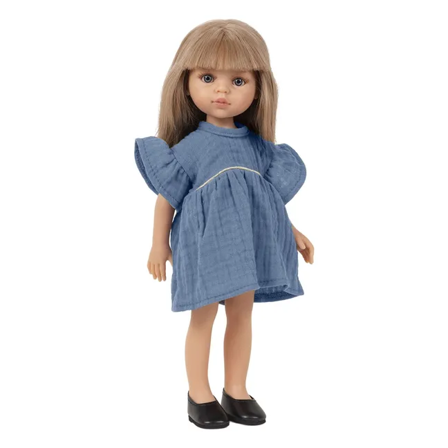 Muñeca Amigas Carla con vestido Daisy  | Azul