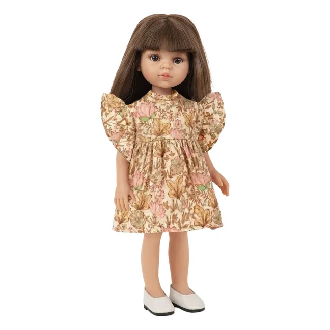 Amigas Carol doll in Daisy Indienne Rosée dress | Pink