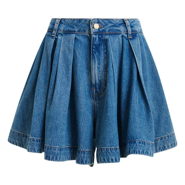 Short Joss Coton Bio | Bleu