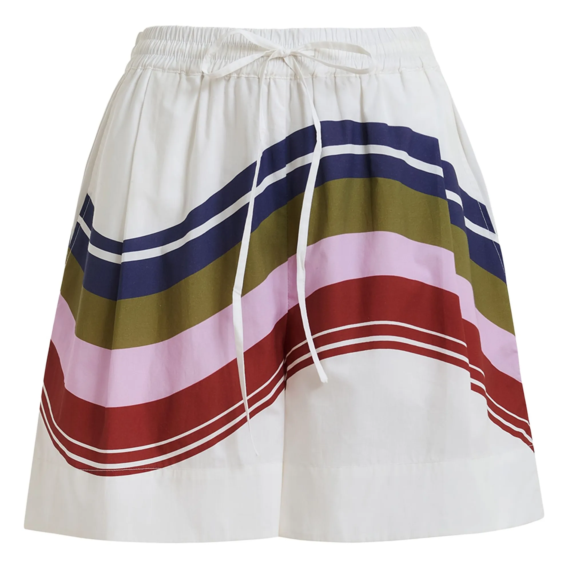 Short Jive Coton | Bleu- Image produit n°0