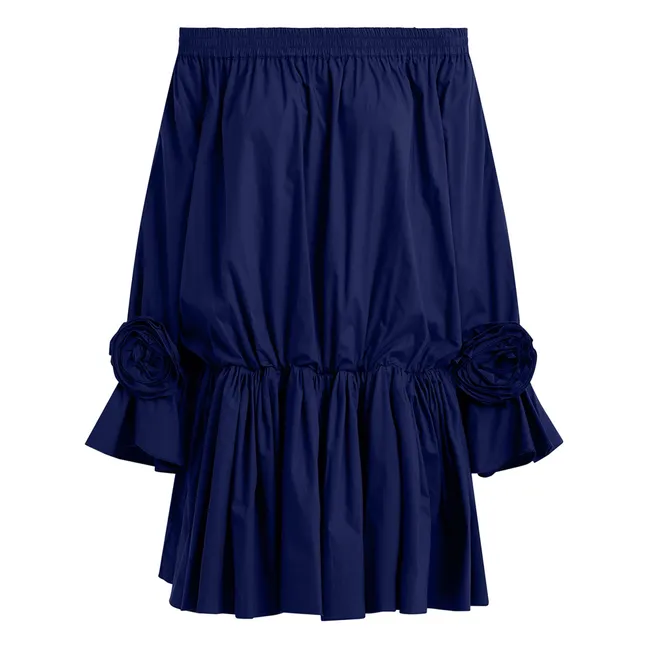 Robe Jegan Coton | Bleu