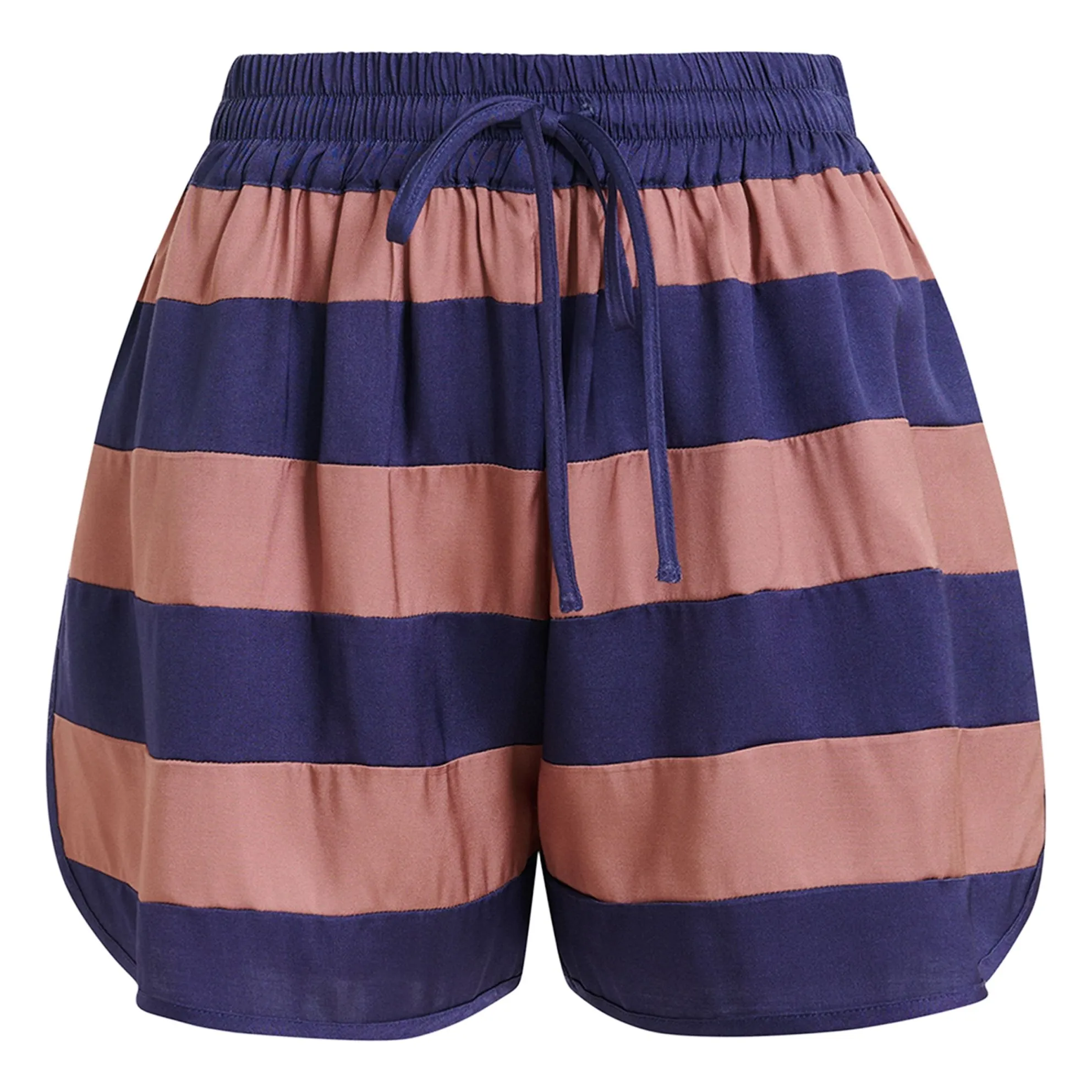 Short Rayures Jalana | Bleu- Image produit n°0