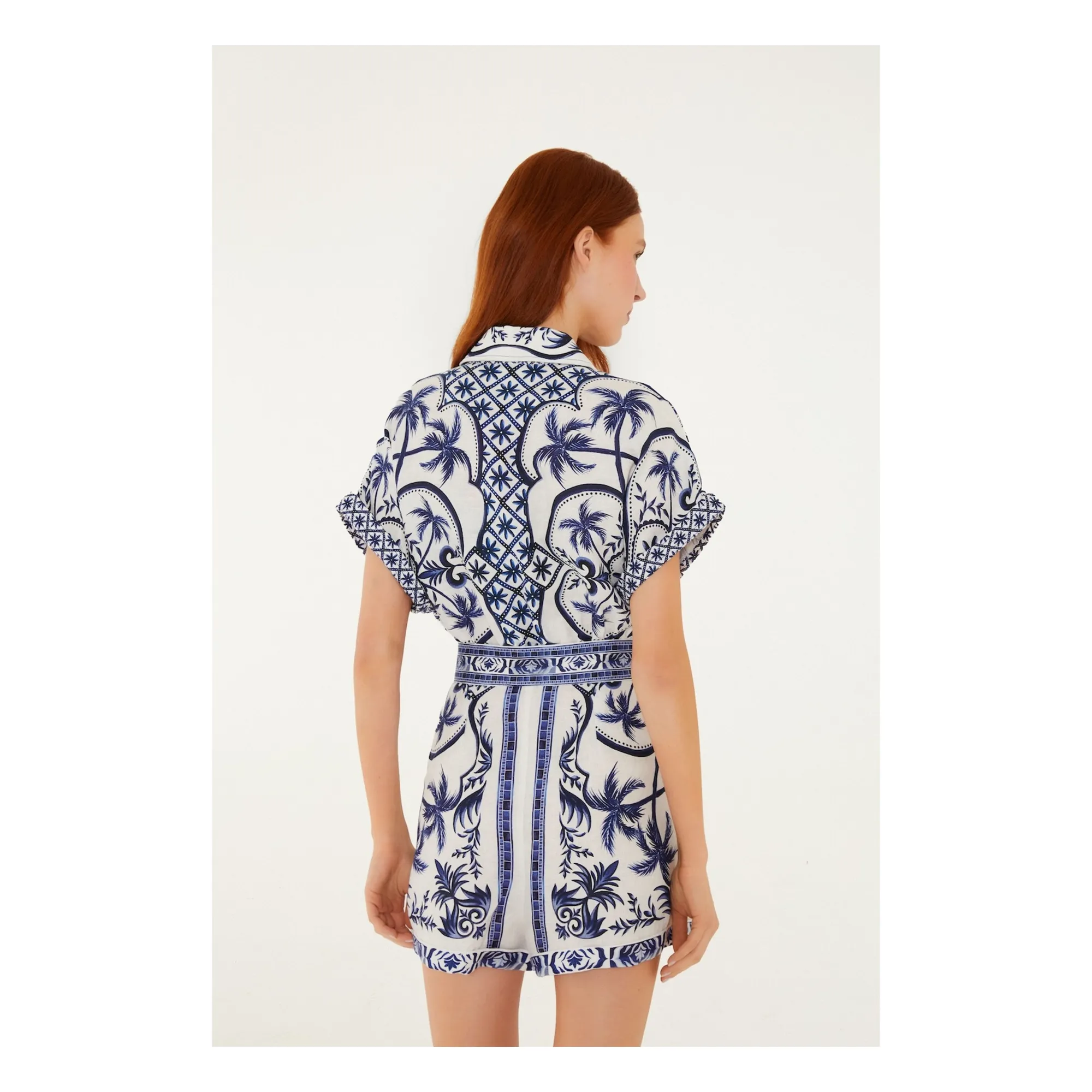 Combishort Wonderful City Lin | Bleu- Image produit n°2
