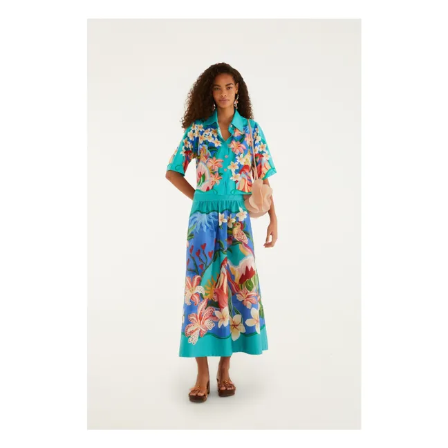 Chemise Garden Of Life Lin | Bleu