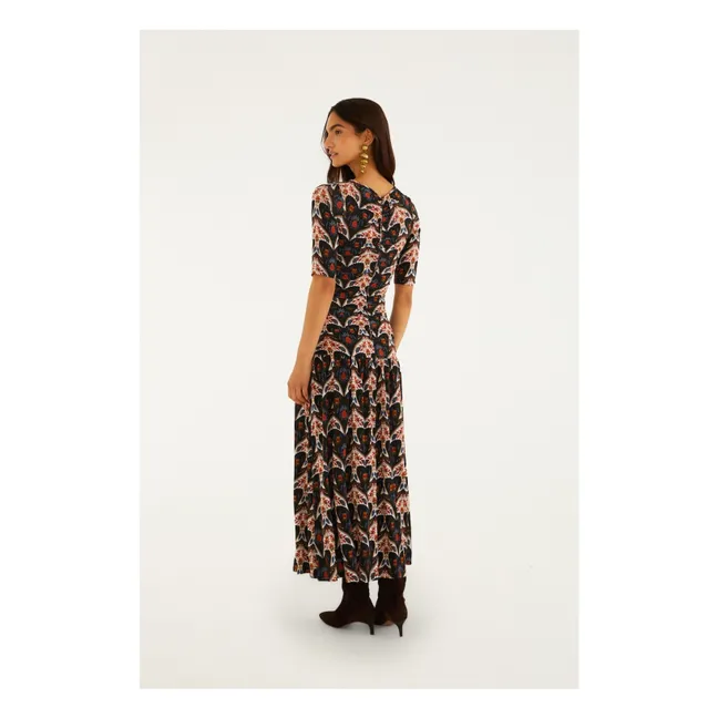 Vestido Porcelain Birds | Negro