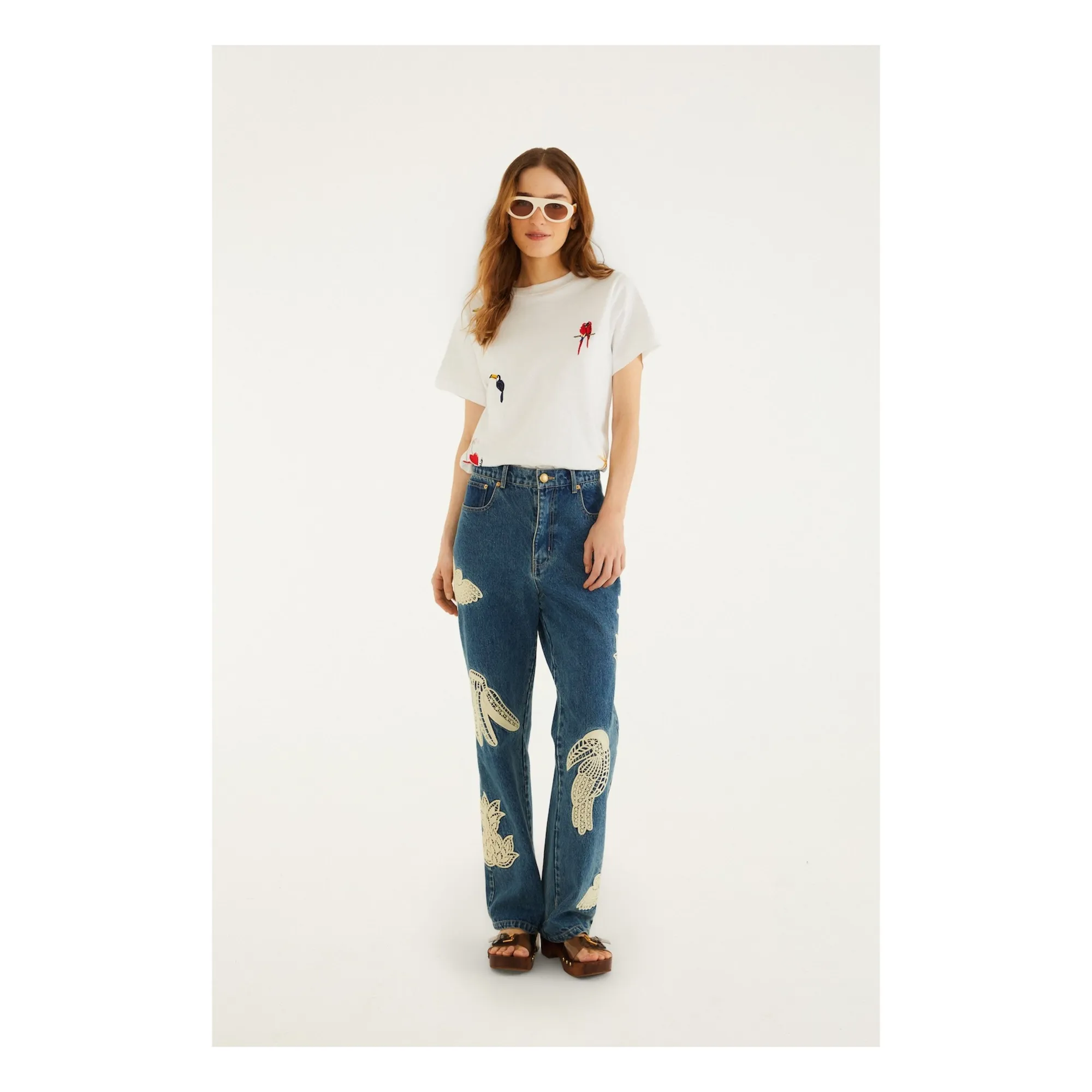 T-shirt Cool Day Coton | Blanc- Image produit n°2
