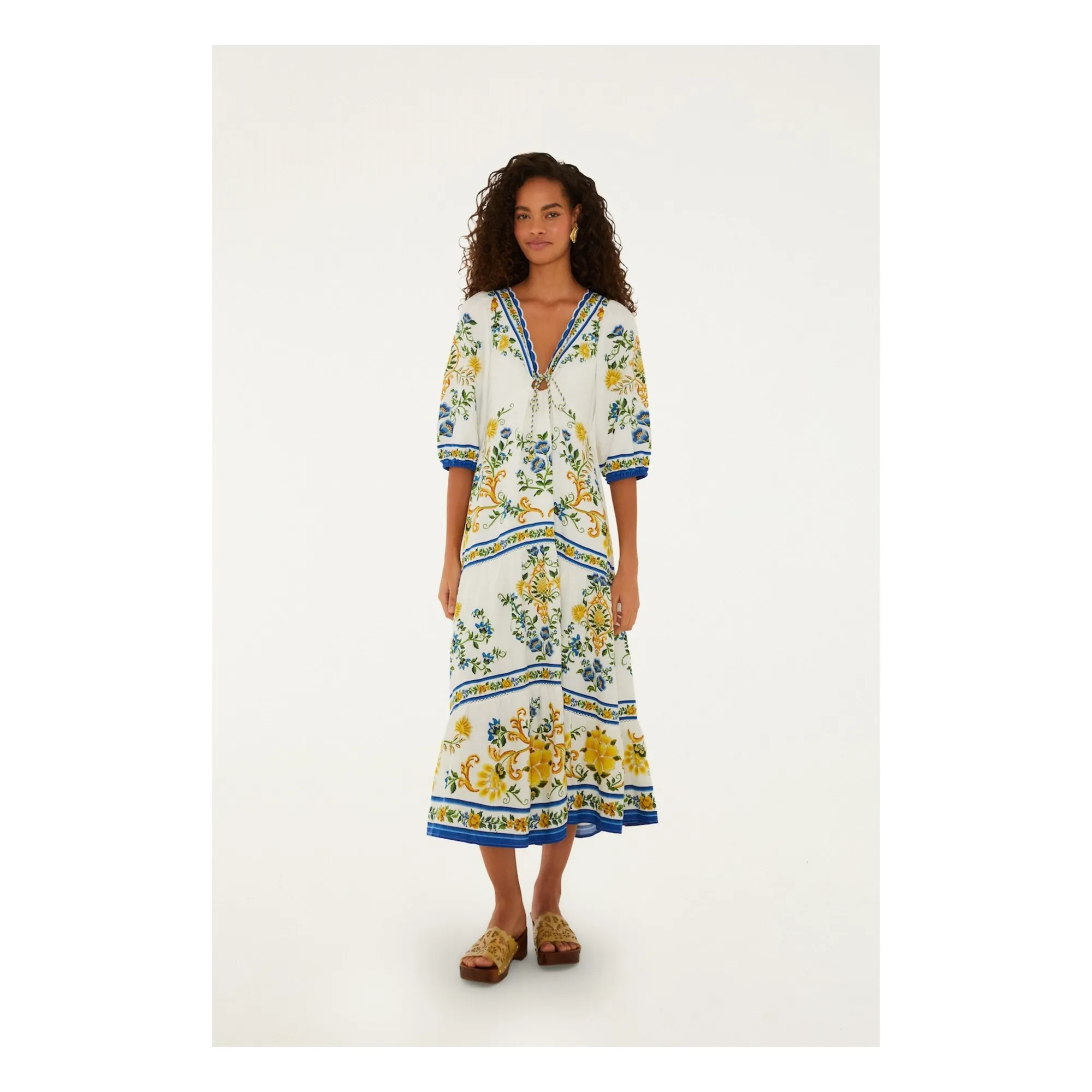 Robe Emily Lin | Blanc- Image produit n°0