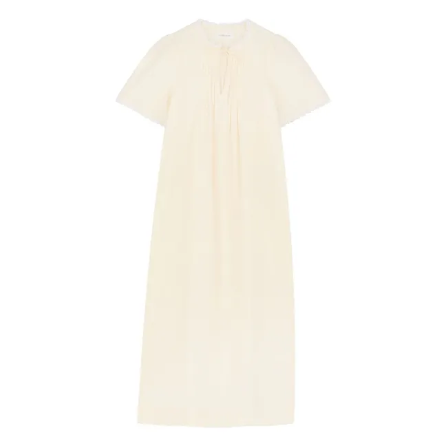 Robe Freesia Coton Bio | Crème