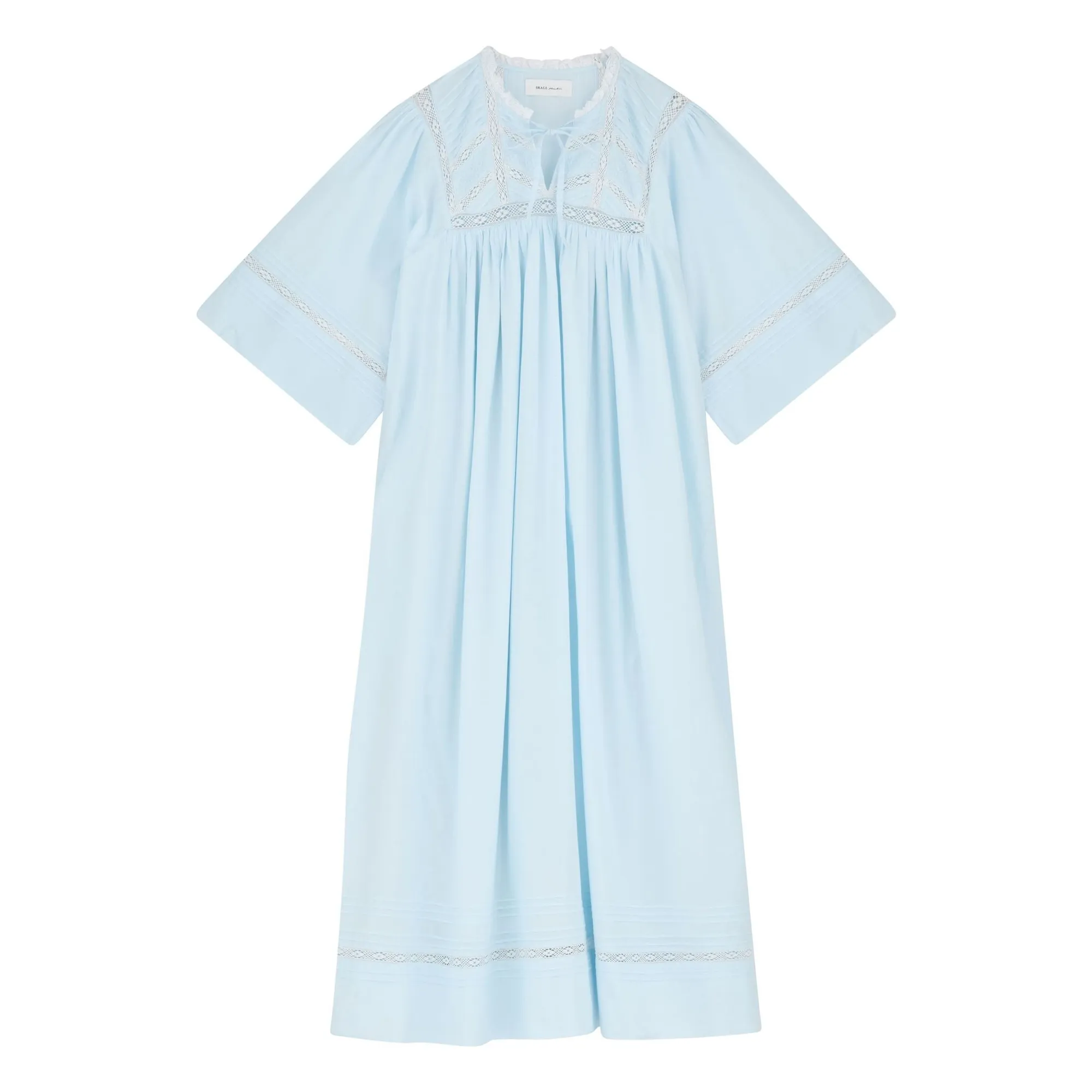 Skall Studio Light Blue Magnolia Organic Cotton Dress