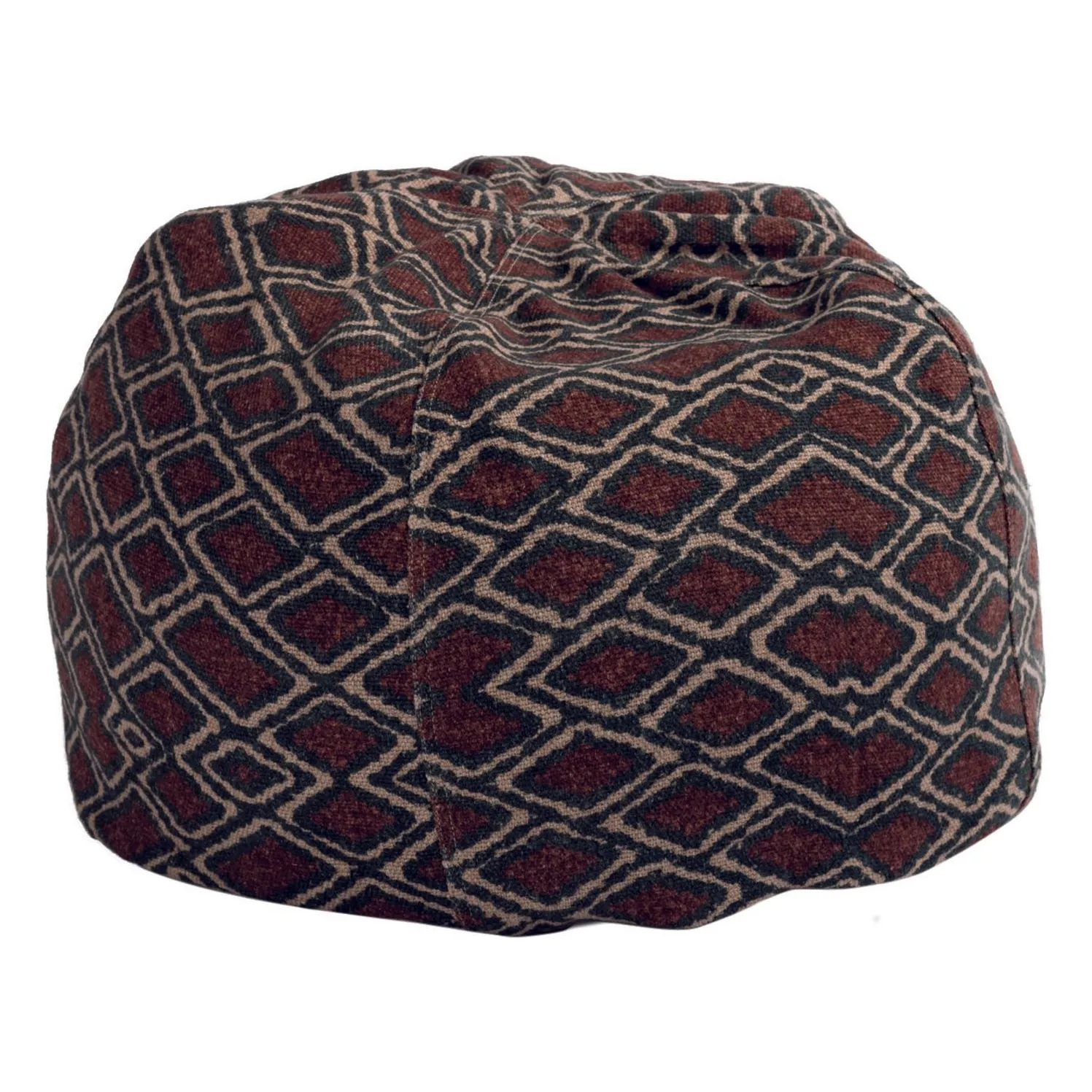 Pouf Bulle en lin Wabi Sabi  | Argile- Image produit n°0