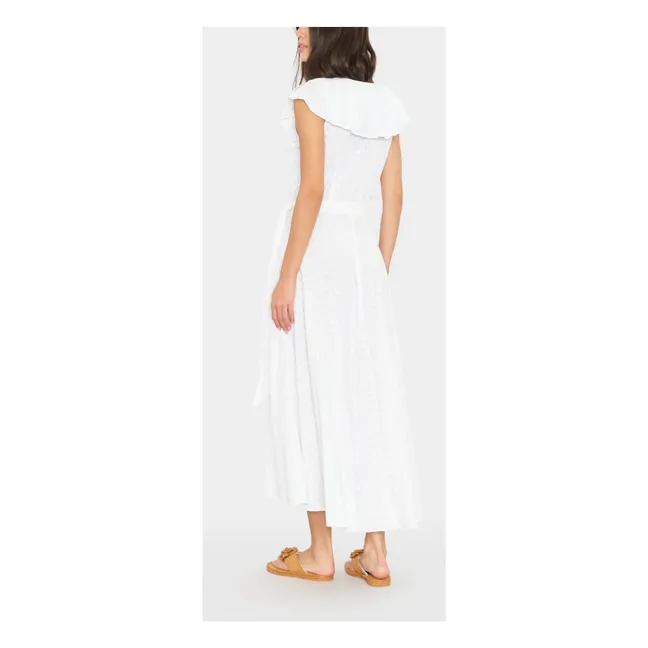 Capsule Léa Meylan : Robe Lola Coton | Blanc