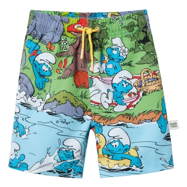 Short de Bain - Goldie + Ace x Schtroumpfs | Bleu