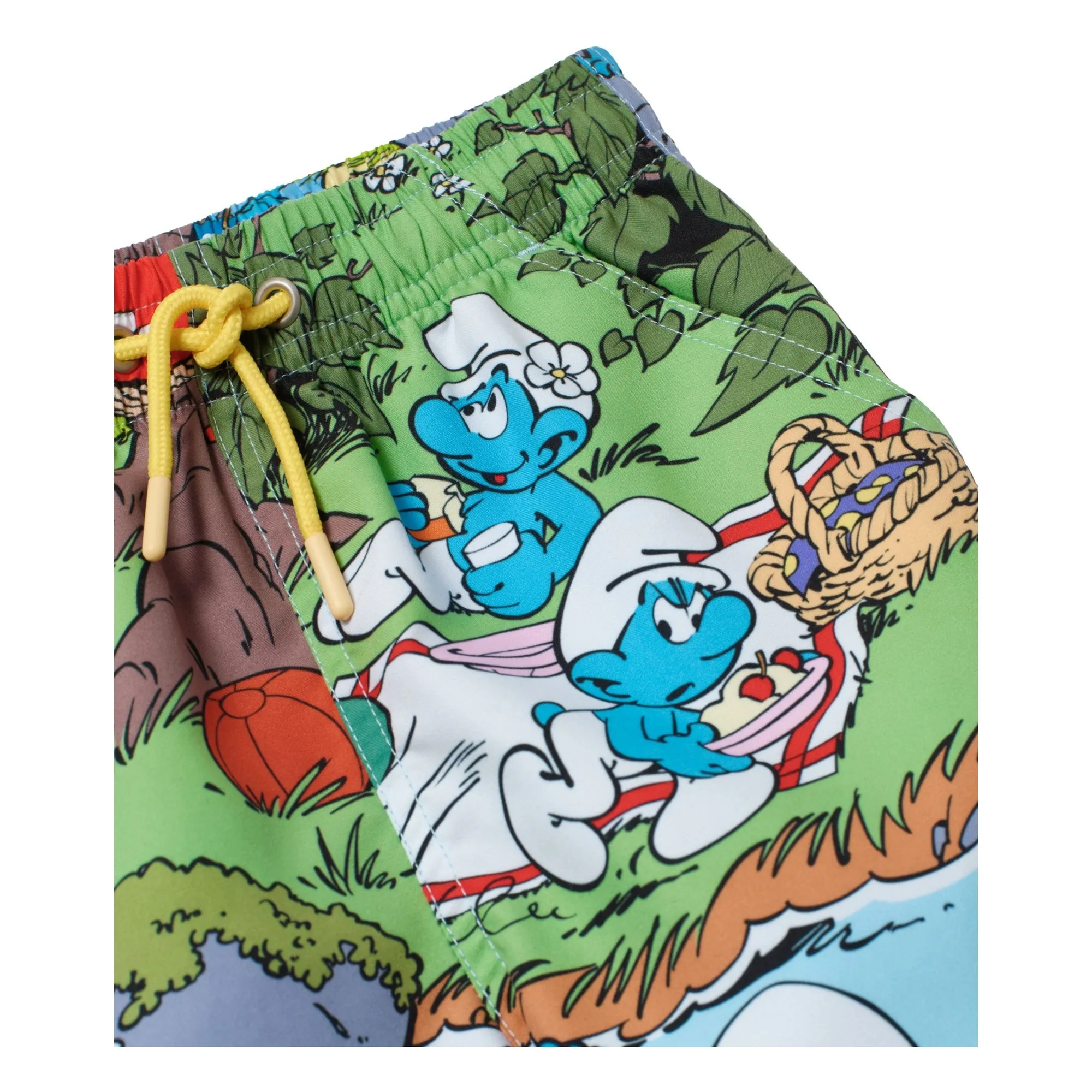 Short de Bain - Goldie + Ace x Schtroumpfs | Bleu- Image produit n°3