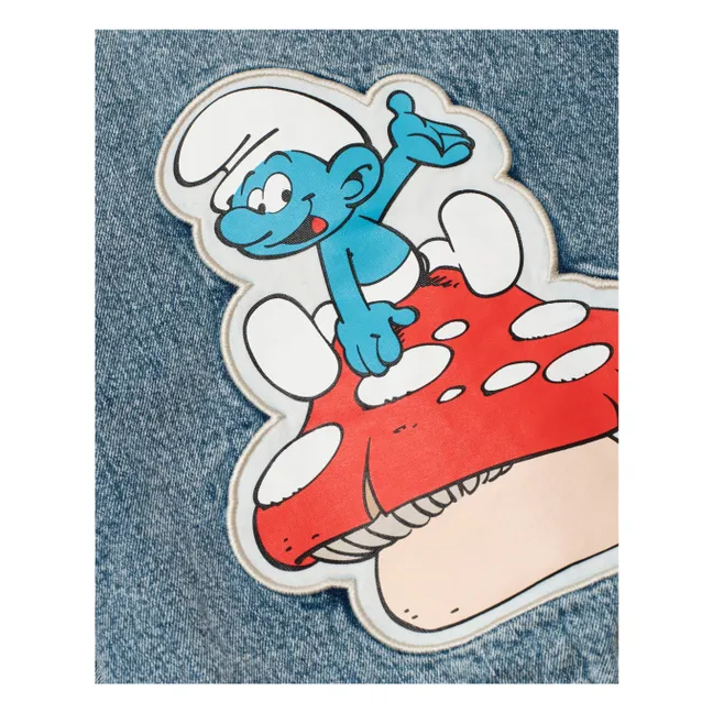 Blouson Denim - Goldie + Ace x Schtroumpfs | Bleu