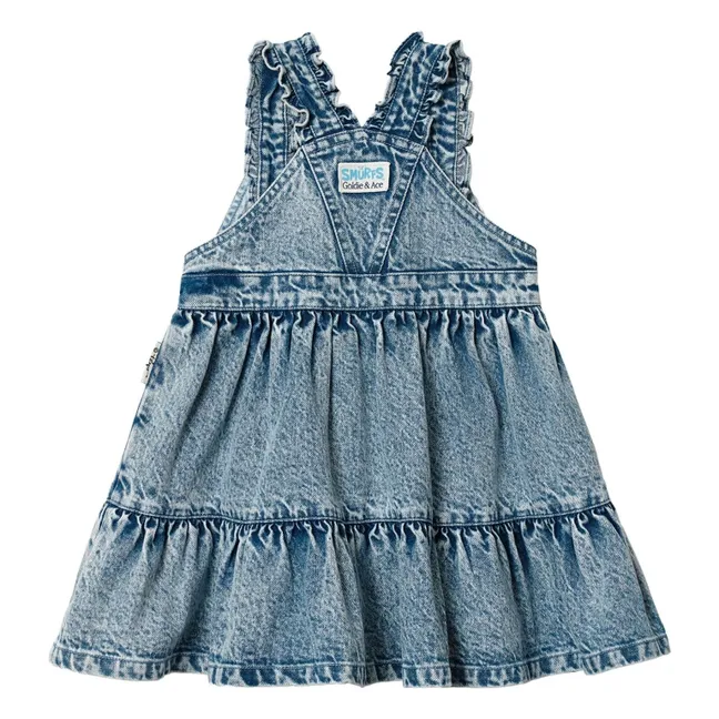 Denim Dress - Goldie + Ace x Schtroumpfs | Blue