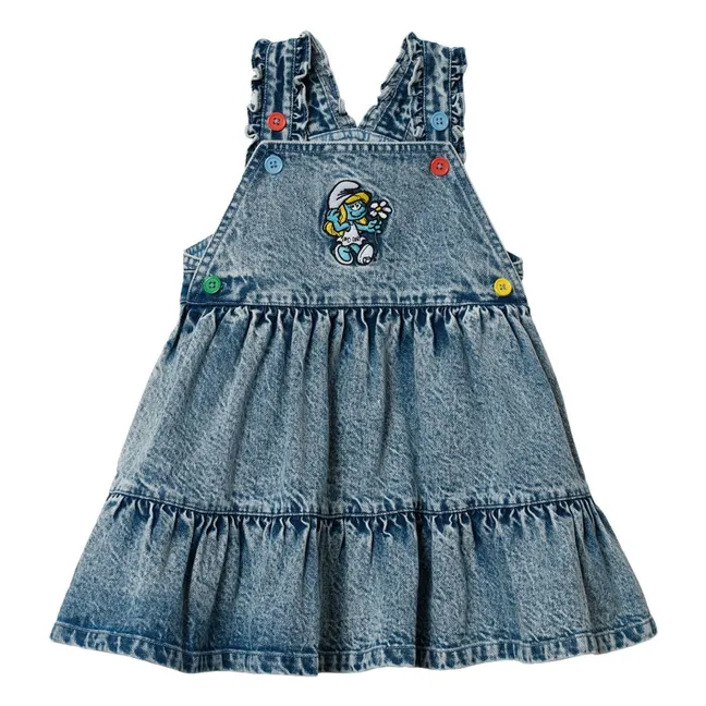 Robe Denim - Goldie + Ace x Schtroumpfs | Bleu