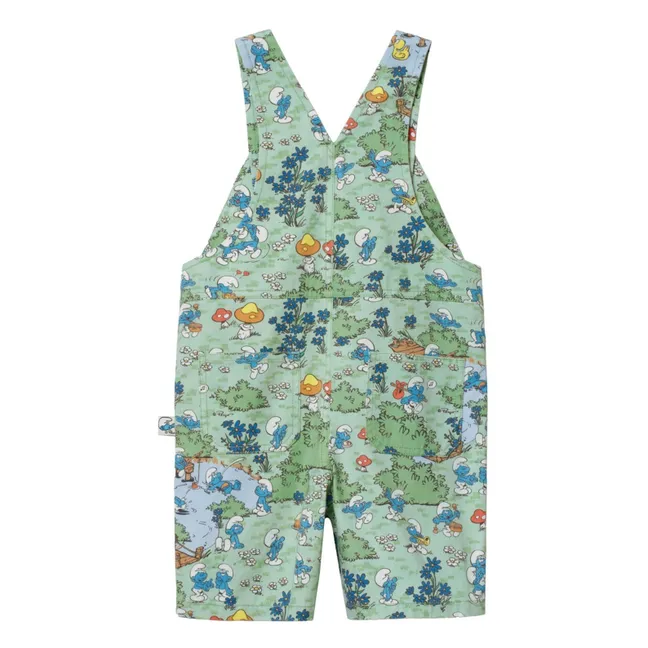 Salopette Short - Goldie + Ace x Schtroumpfs | Vert