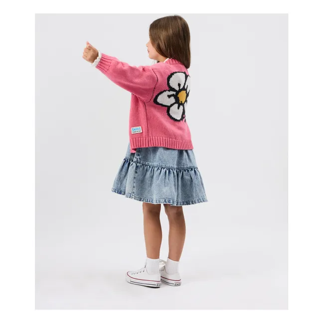 Cardigan - Goldie + Ace x Schtroumpfs | Rose
