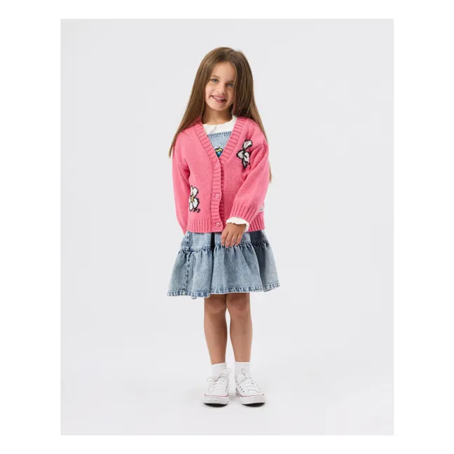 Cardigan - Goldie + Ace x Schtroumpfs | Rose