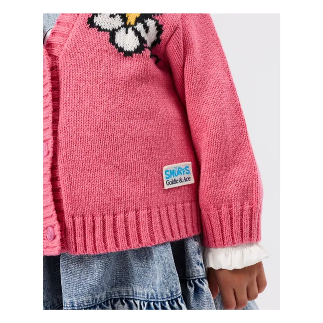 Cardigan - Goldie + Ace x Schtroumpfs | Rose