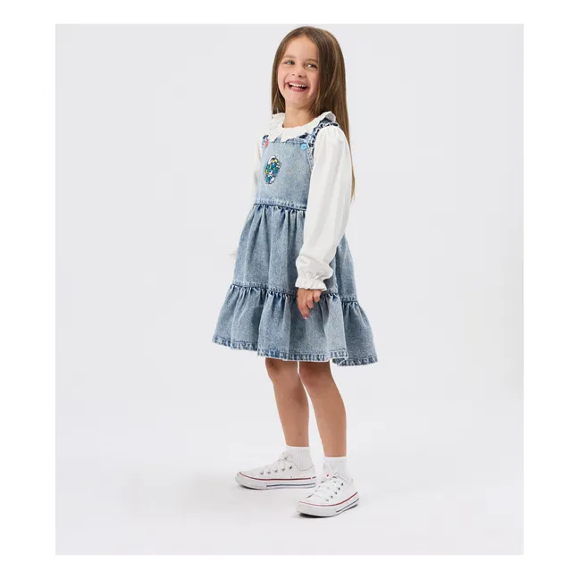 Denim Dress - Goldie + Ace x Schtroumpfs | Blue