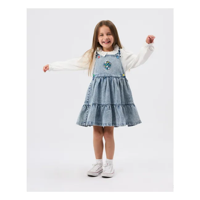 Robe Denim - Goldie + Ace x Schtroumpfs | Bleu