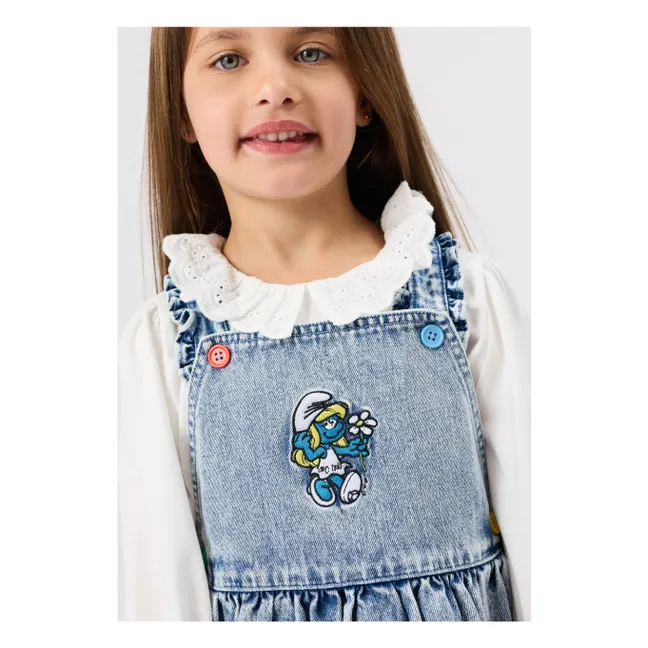 Denim Dress - Goldie + Ace x Schtroumpfs | Blue