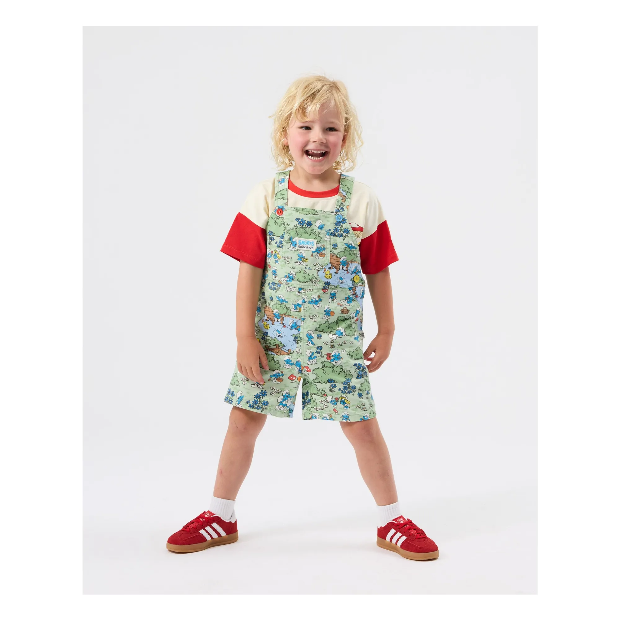 T-shirt - Goldie + Ace x Schtroumpfs | Ecru- Image produit n°8