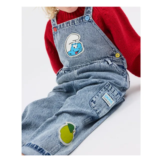 Salopette Denim - Goldie + Ace x Schtroumpfs | Bleu