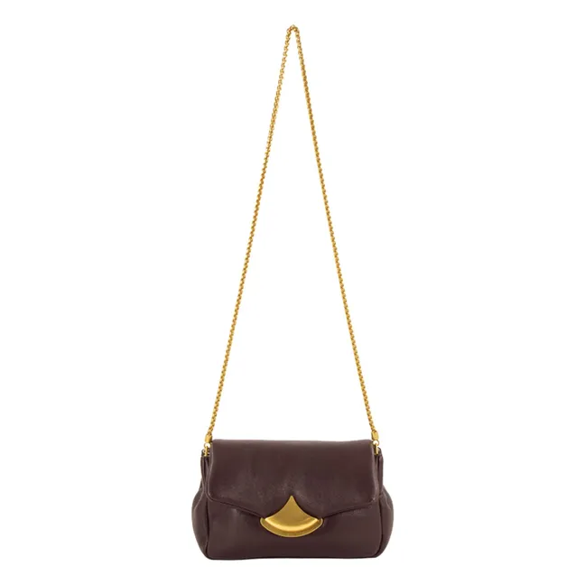 Sac Diviluz Puffy Cuir | Taupe