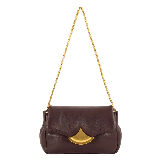 Sac Diviluz Puffy Cuir | Taupe