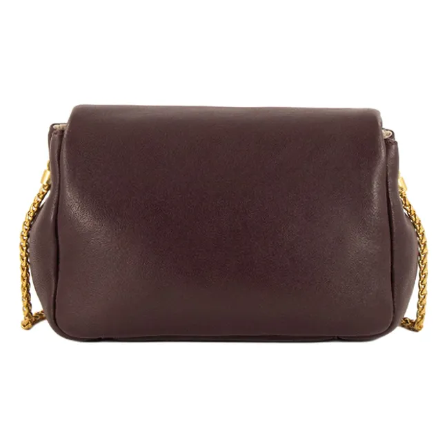 Sac Diviluz Puffy Cuir | Taupe