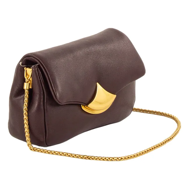 Sac Diviluz Puffy Cuir | Taupe