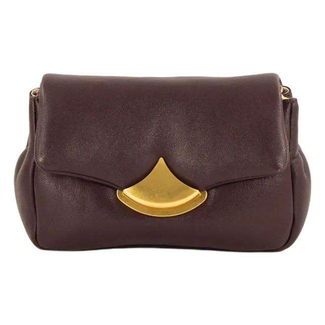 Sac Diviluz Puffy Cuir | Taupe