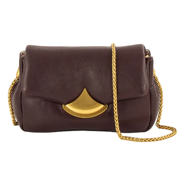 Sac Diviluz Puffy Cuir | Taupe