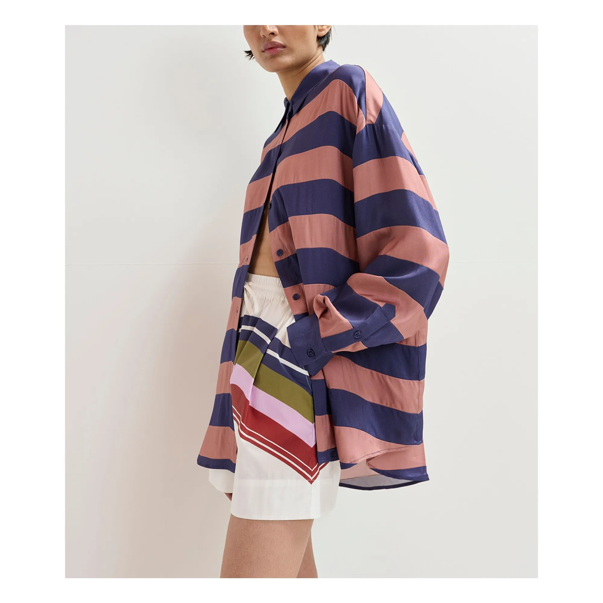 Chemise Rayures Jaim | Bleu- Image produit n°4