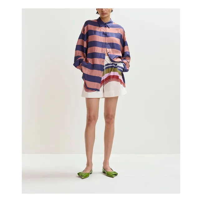 Jaim Stripes Shirt | Blue