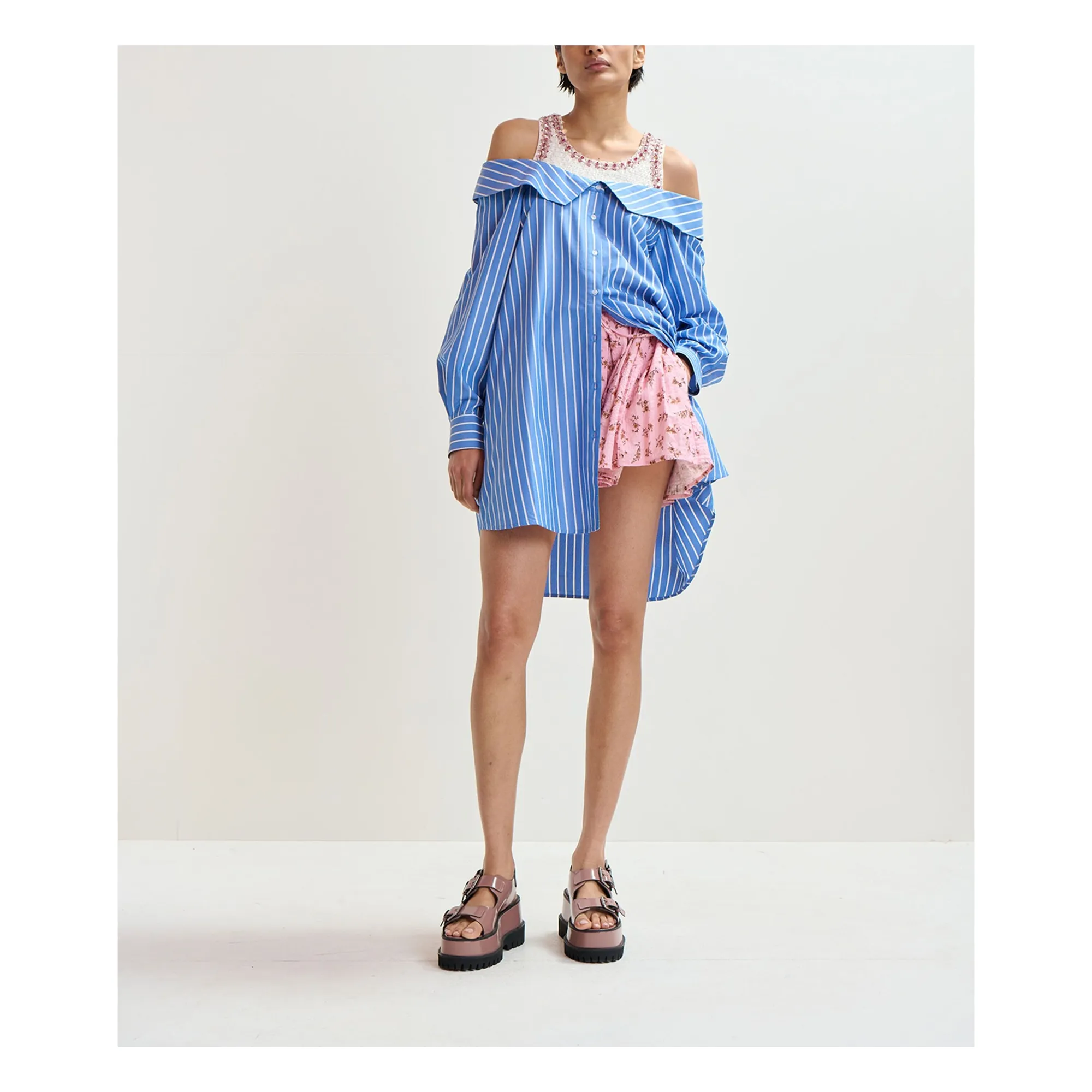 Robe Jori Coton | Blanc- Image produit n°1