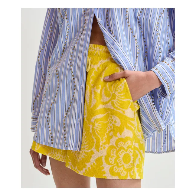 Short Jorton Eponge | Jaune citron
