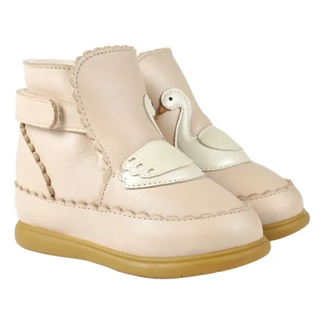 Boots Sify Cygne Irisées | Rose pâle