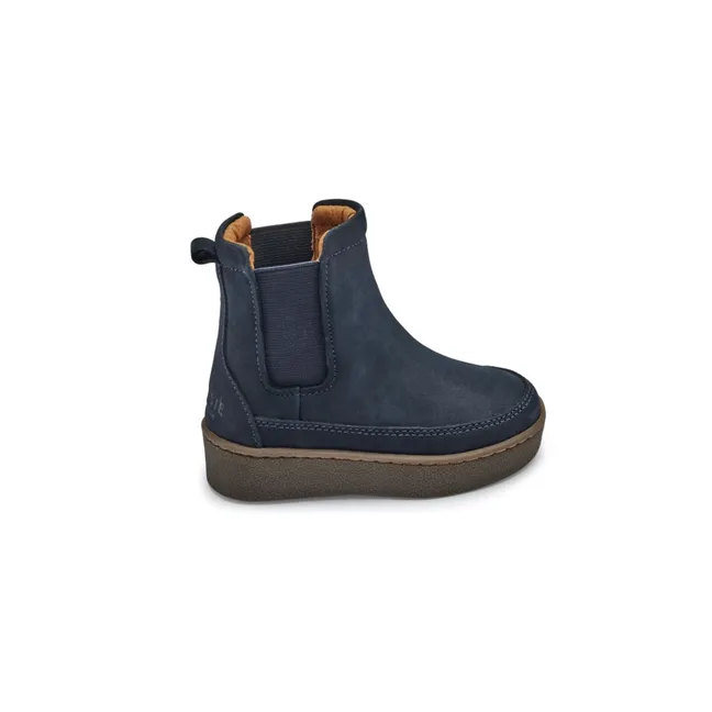 Boots Bojeh Nubuck | Bleu marine