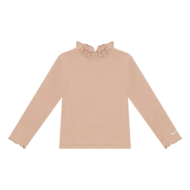 Pull Maille Fine Milah Coton Bio | Rose pêche