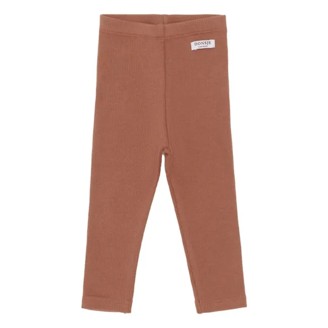 Legging Ellie Coton Bio | Rouille