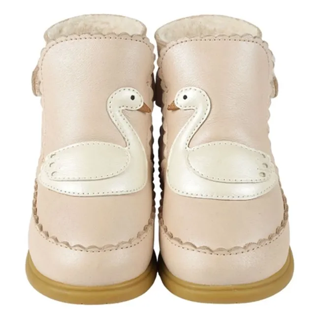 Boots Sify Cygne Irisées | Rose pâle
