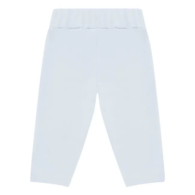 Pantalon Joek Ours Polaire Coton Bio | Bleu Glacier