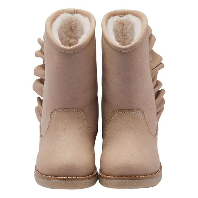 Boots Volant Kirsti | Rose poudré
