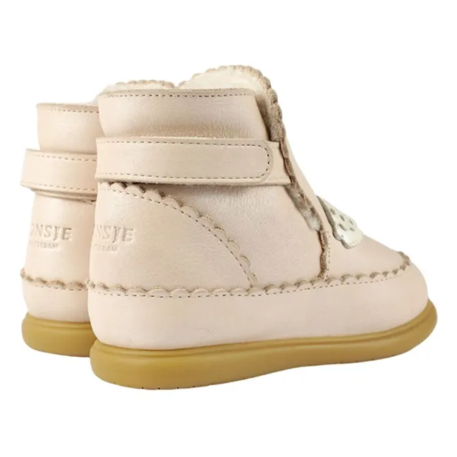 Boots Sify Cygne Irisées | Rose pâle