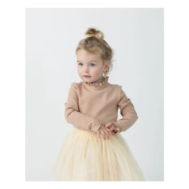 Pull Maille Fine Milah Coton Bio | Rose pêche