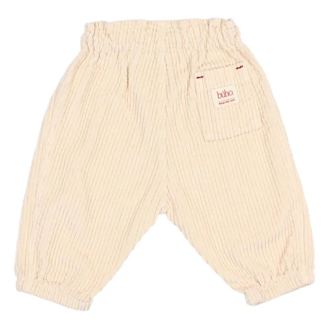 Pantalon Velours Côtelé | Beige